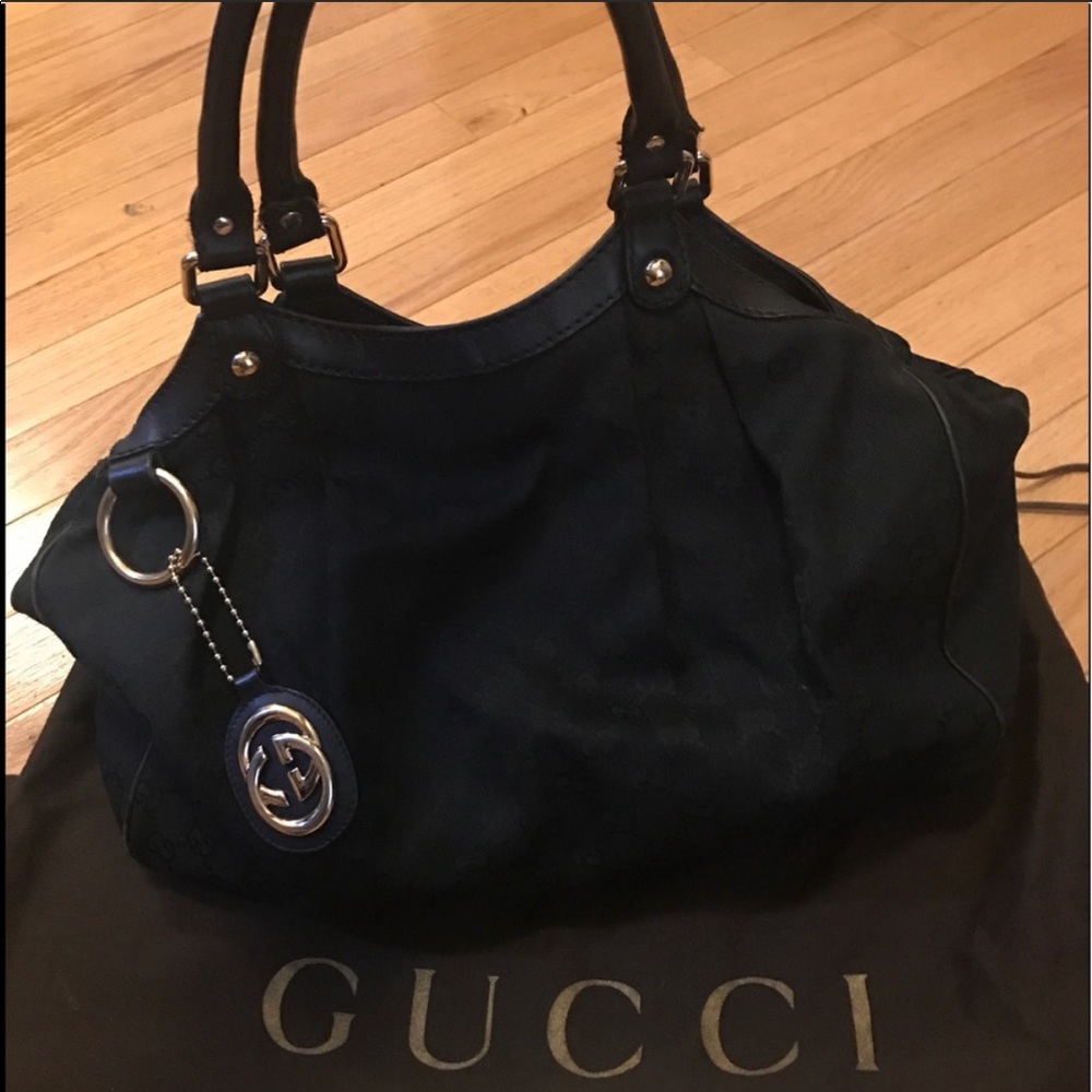 Gucci canvas bag